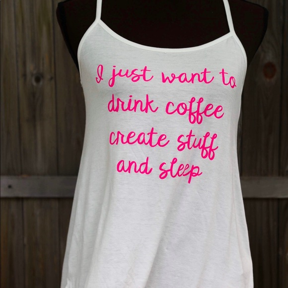 Graphic tank top - Coffee lovers - Picture 2 of 3